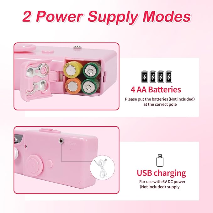 Handy Stitch Portable Sewing Machine – Mini Handheld Stitching Tool for Quick Repairs
