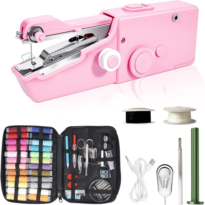 Handy Stitch Portable Sewing Machine – Mini Handheld Stitching Tool for Quick Repairs