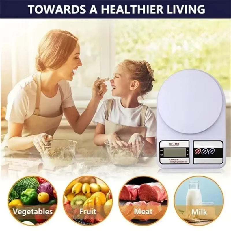 Digital Kitchen Weight Scale – High Precision Food Measuring Scale for Cooking & Baking