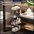 Acrylic Luxury Trolley – Multi-Purpose Storage Organizer with Wheels