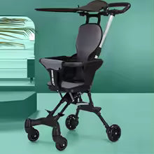 Foldable Baby Stroller – Lightweight Portable Kids Pram with Safety Features