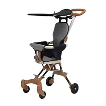 Foldable Baby Stroller – Lightweight Portable Kids Pram with Safety Features