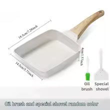 Non-Stick Fry Pan Marble Coating – Durable Scratch Resistant Cooking Pan