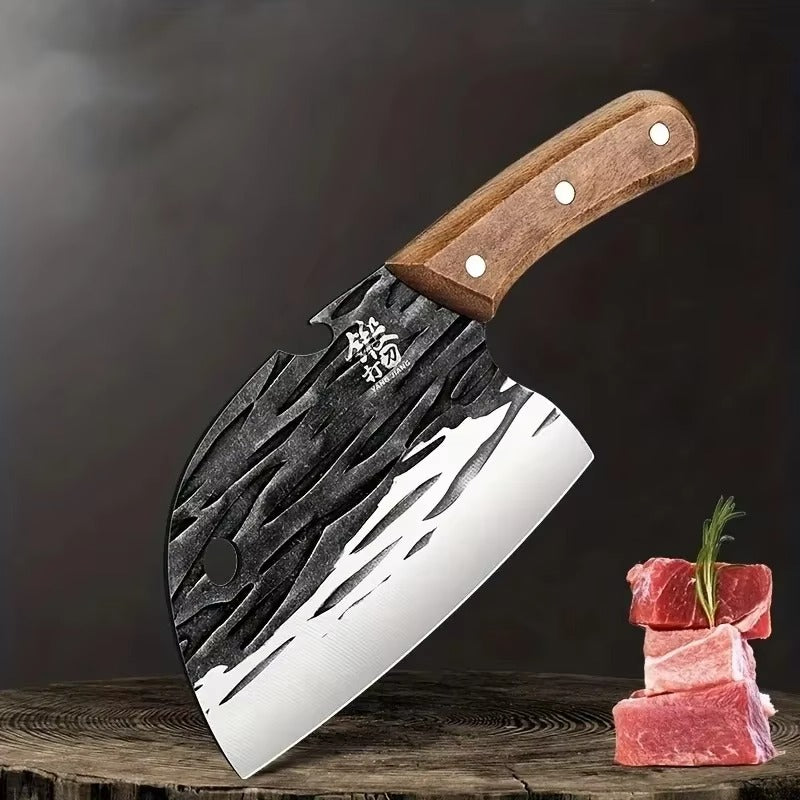 Heavy Duty Meat Cleaver Knife – Stainless Steel Butcher Chopping Cutter
