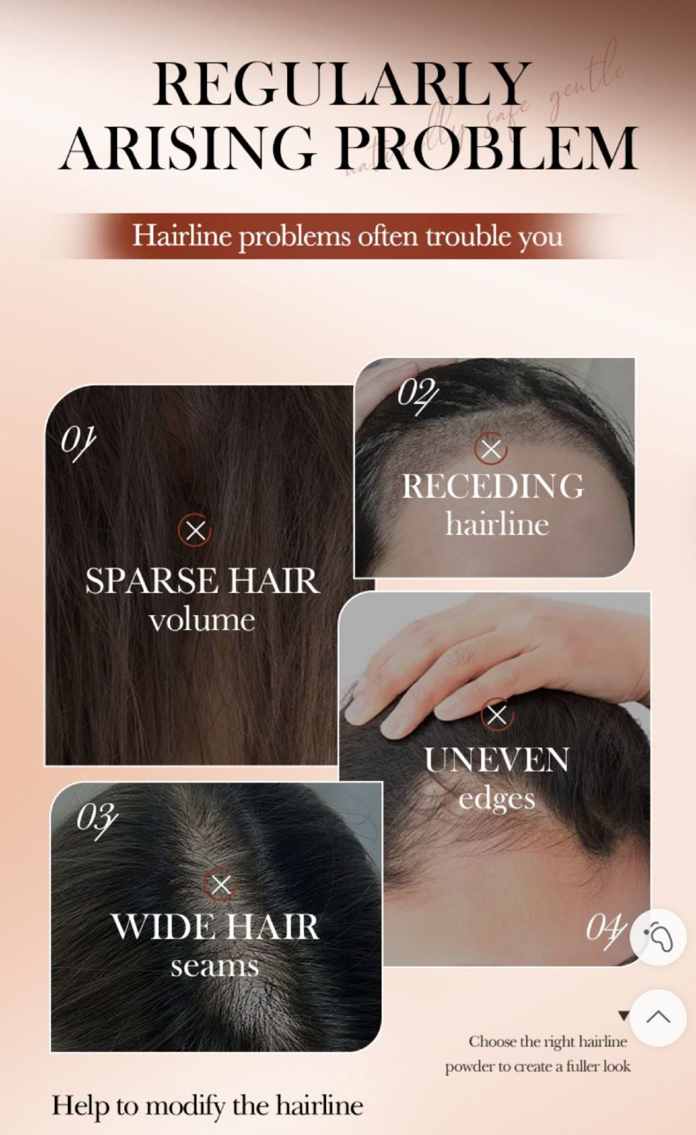 Hair Filler Powder – Instant Hair Thickening Fibers for Natural & Fuller Look
