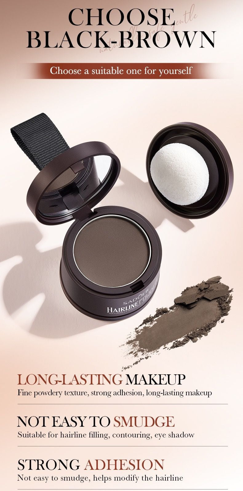 Hair Filler Powder – Instant Hair Thickening Fibers for Natural & Fuller Look