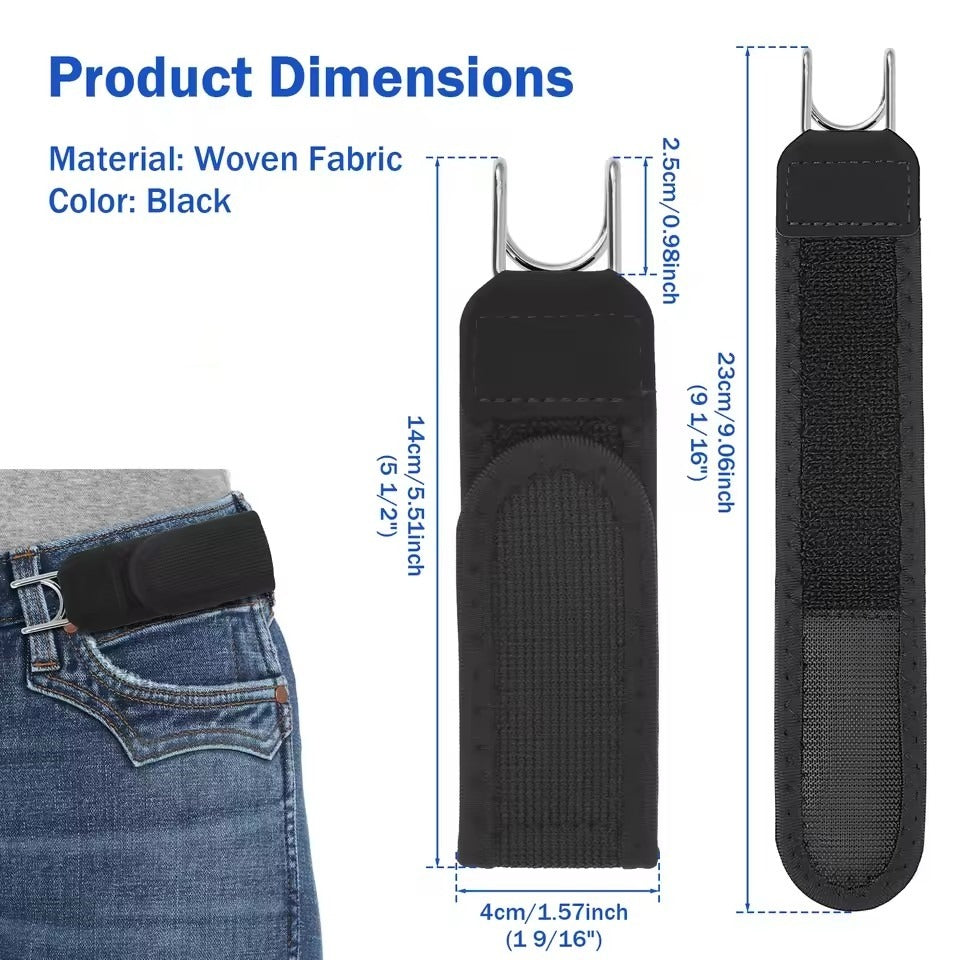 Tactical Elastic Hook Belt – Adjustable Heavy Duty Stretch Waist Belt for Men | Military Style Outdoor & Casual Belt | Mubs Store